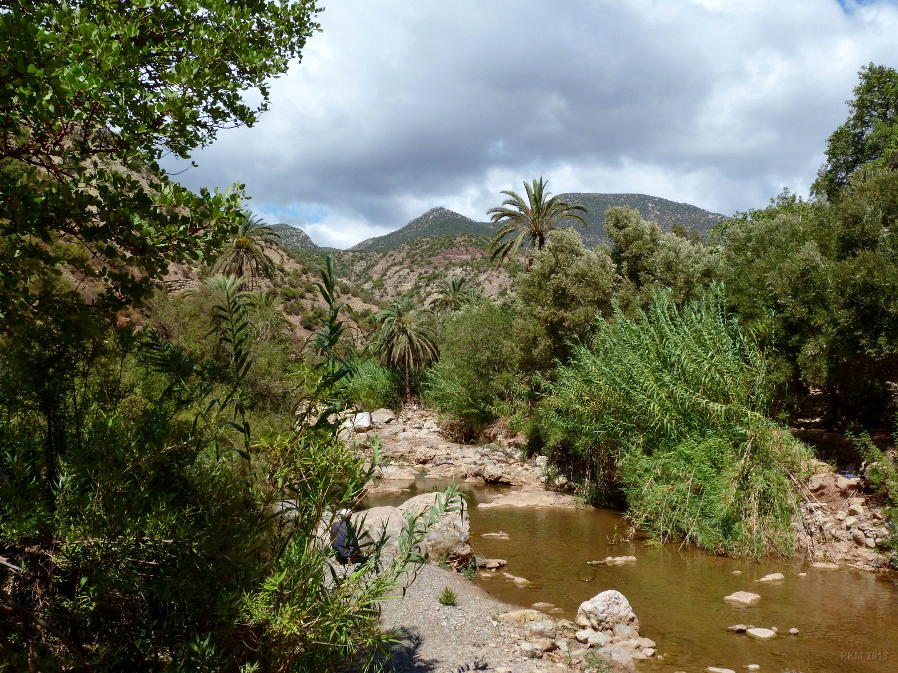 Vallée de Tamraght (Vallée du Paradis des hipies de70)